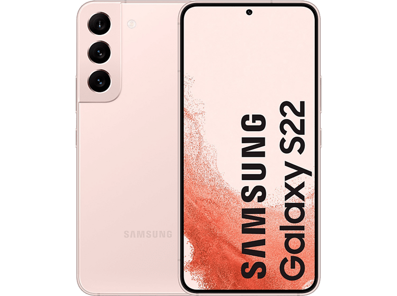 Móvil - Samsung Galaxy S22 5G, Pink Gold, 256 GB, 8 GB RAM, 6.1" FHD+, Exynos 2200, 3700 mAh, Android 12