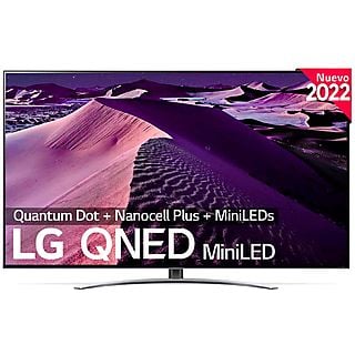 TV QNED 65"  - 65QNED866QA LG, HDR 4K, Negro