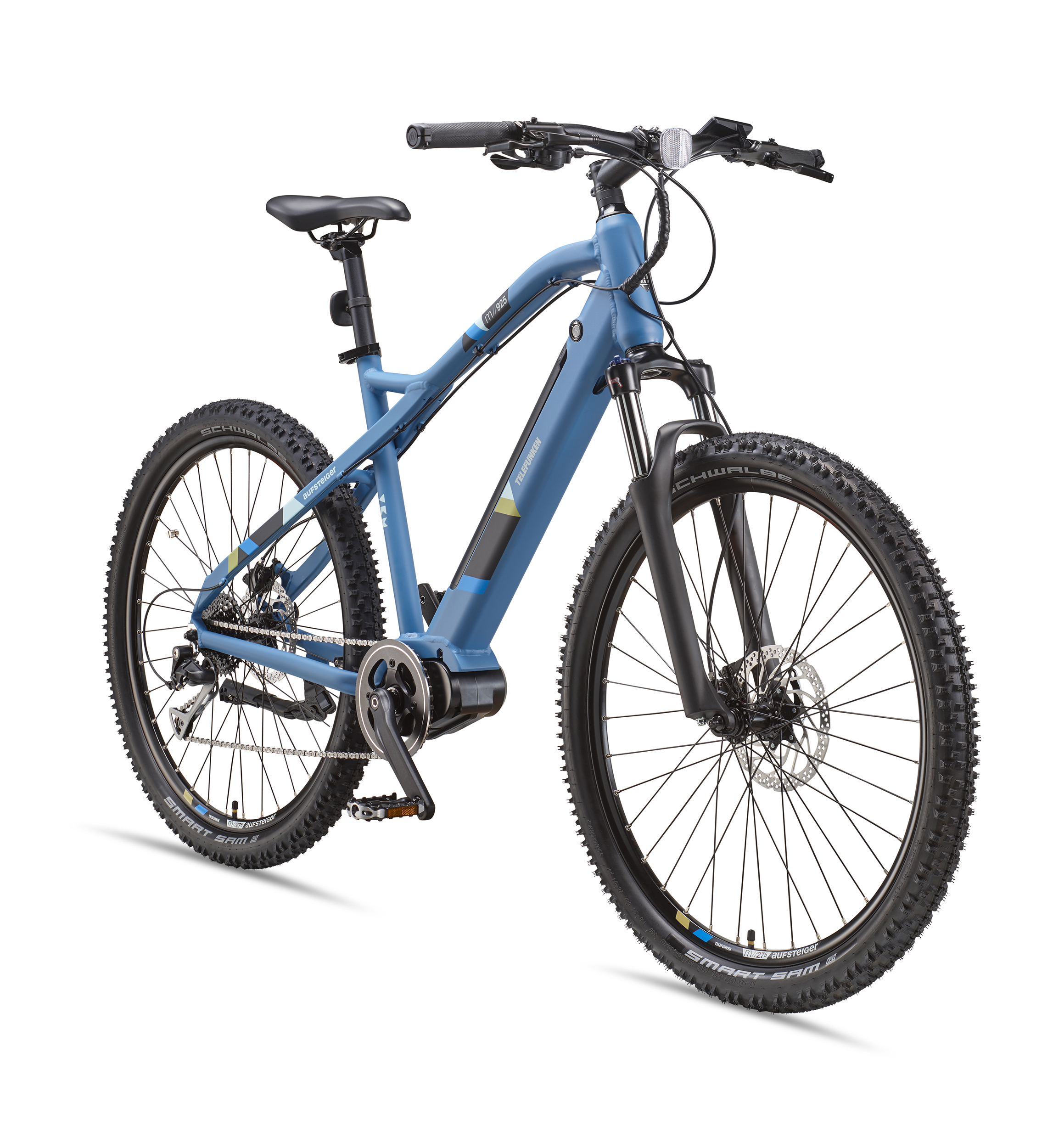 TELEFUNKEN Aufsteiger M925 blau Blau) Mountainbike Zoll, Herren-Rad, (Laufradgröße: 27,5 27,5\