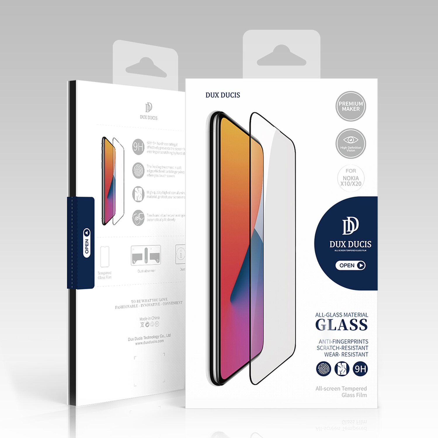 5G) DUCIS Schutz Glas DUX Displayschutz(für Moto G71 10D Motorola