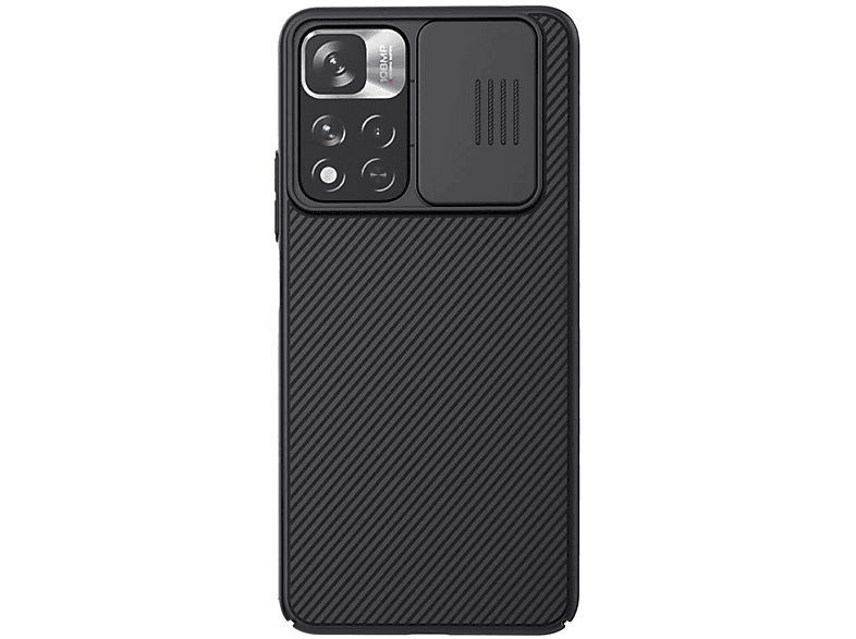 NILLKIN Schutzhülle mit Kameraschutz, Backcover, Samsung, Galaxy A53 5G, Schwarz