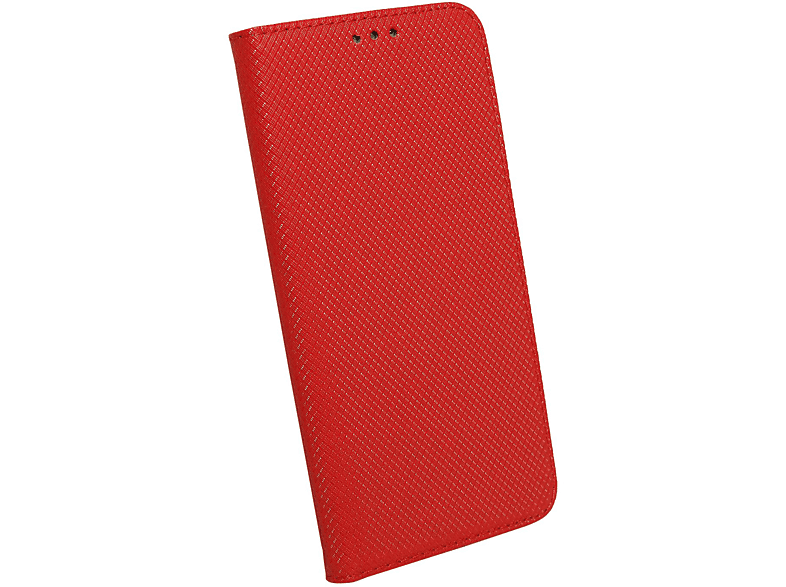 COFI Buch-Tasche, Bookcover, Motorola, Moto G31, Rot