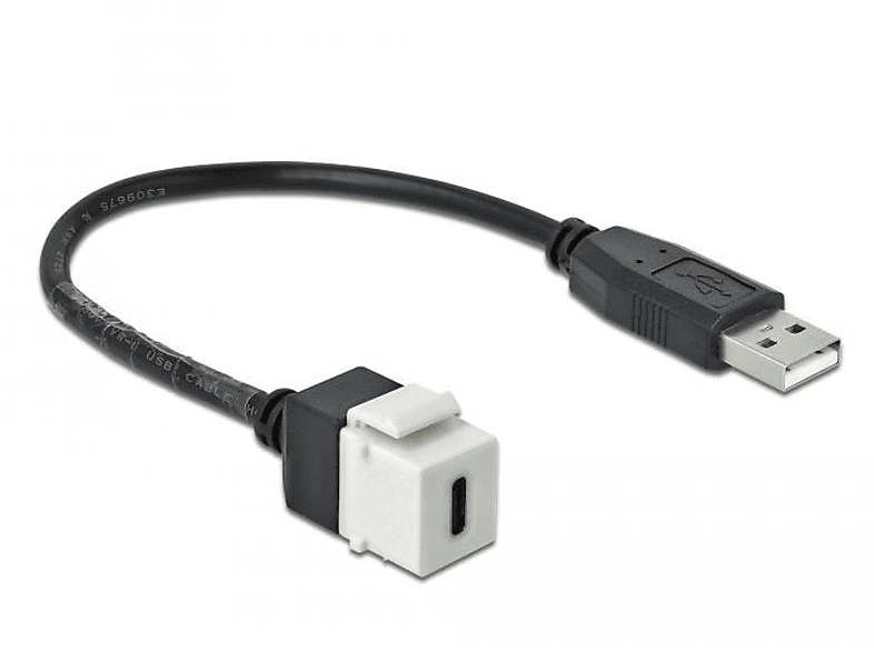 USB 86382 Weiß Kabel, DELOCK