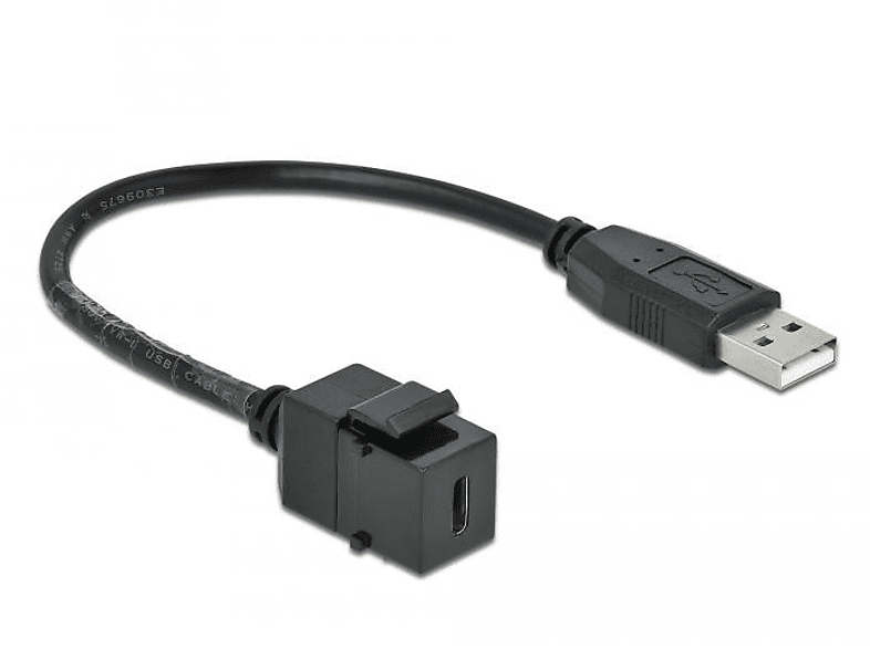 USB Schwarz Kabel, DELOCK 86378