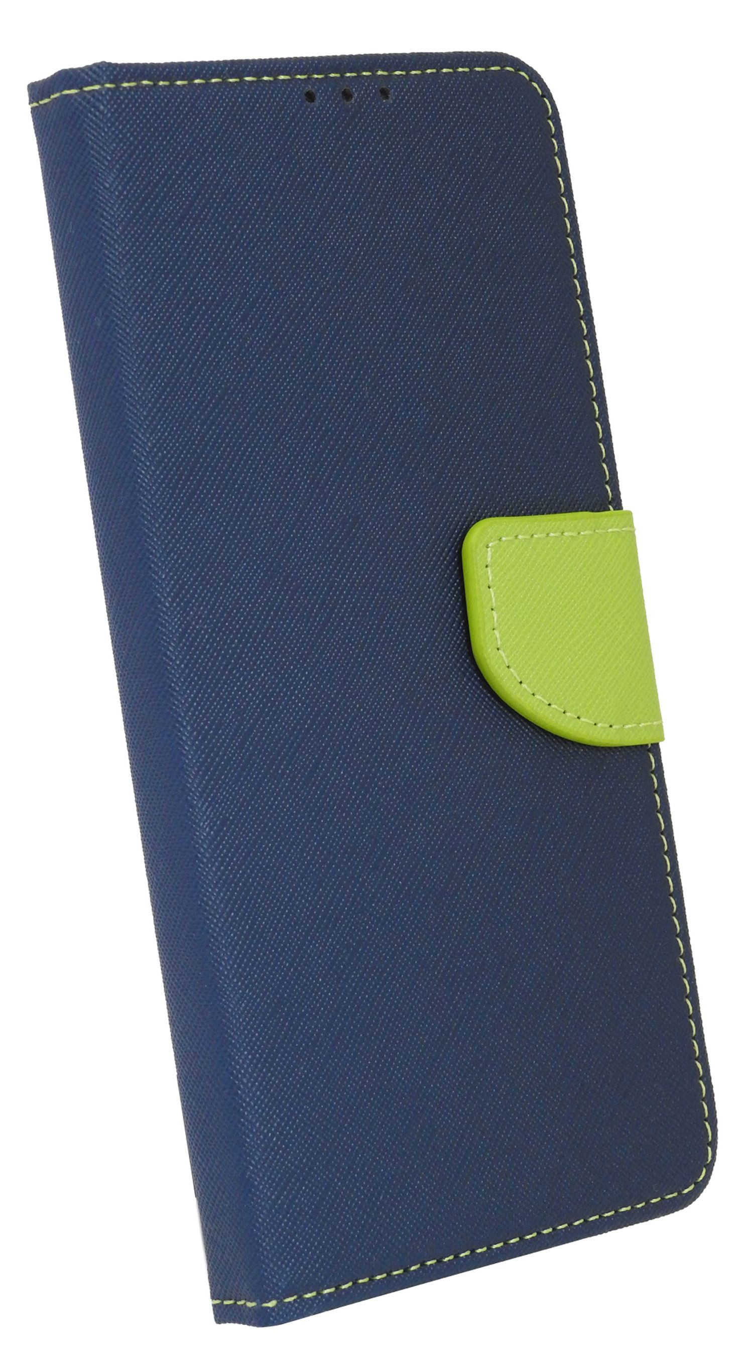 COFI Buch Tasche, Bookcover, XIAOMI, 11T Blau-Grün REDMI NOTE 5G