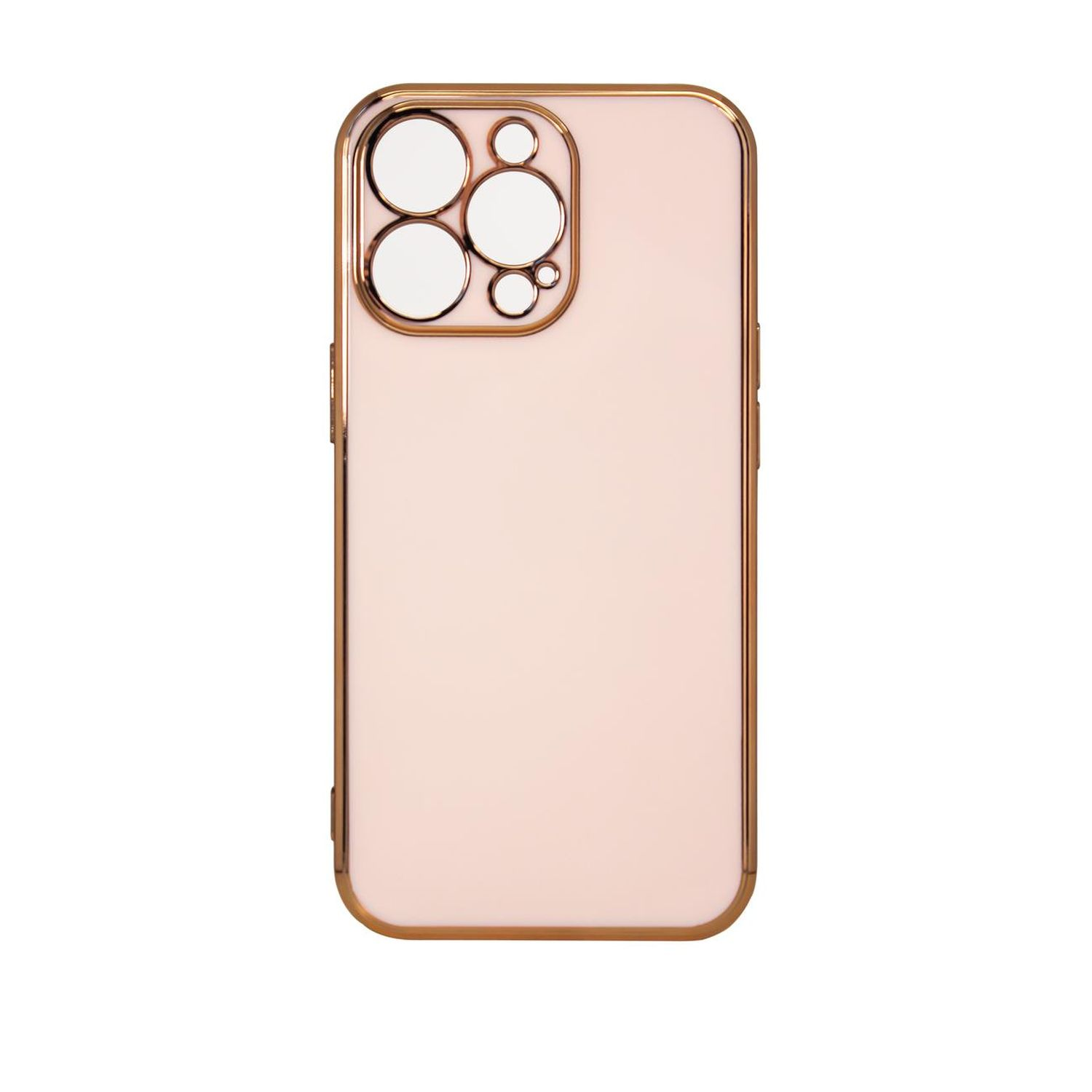 COFI Case, Apple, Color Pro 13 Lighting iPhone Pink-Gold Max, Backcover,