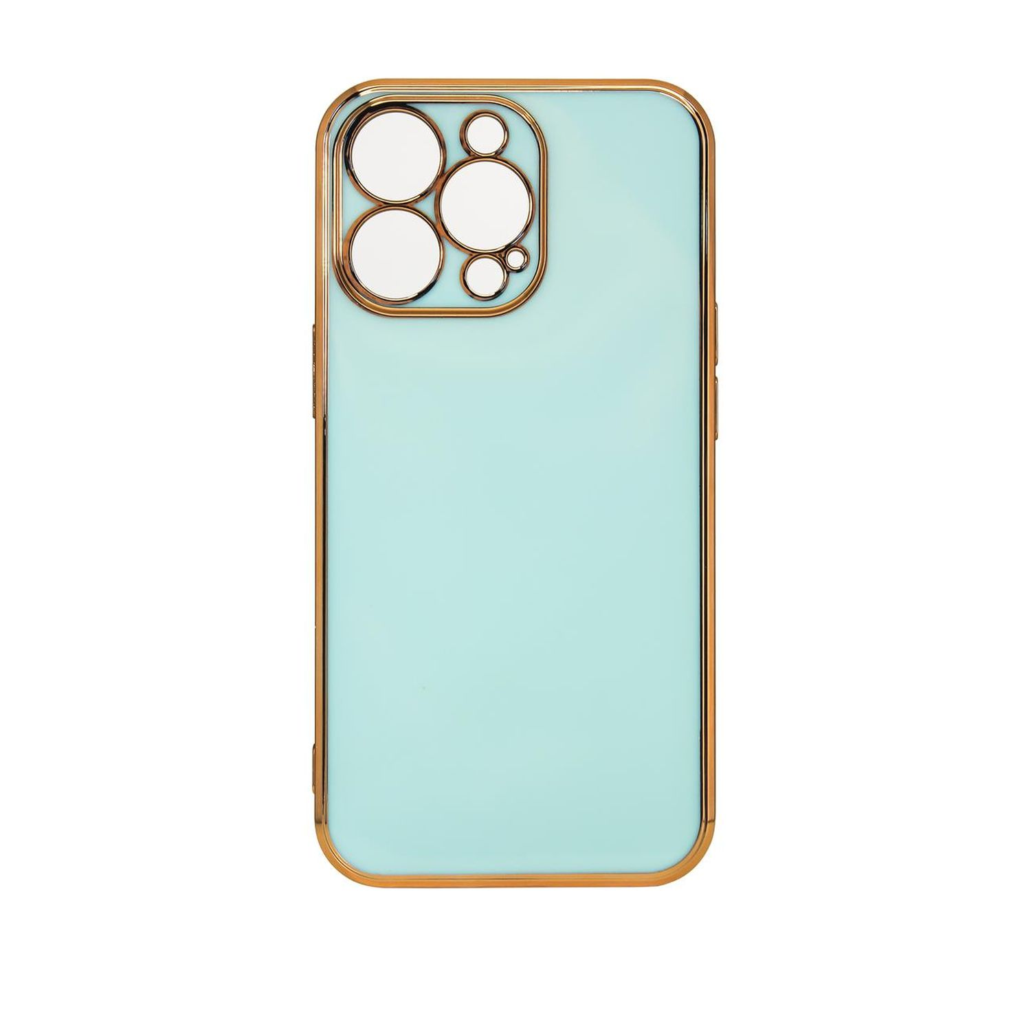 Samsung, Mintgrün-Gold 5G, Backcover, Galaxy A53 Case, Color Lighting COFI