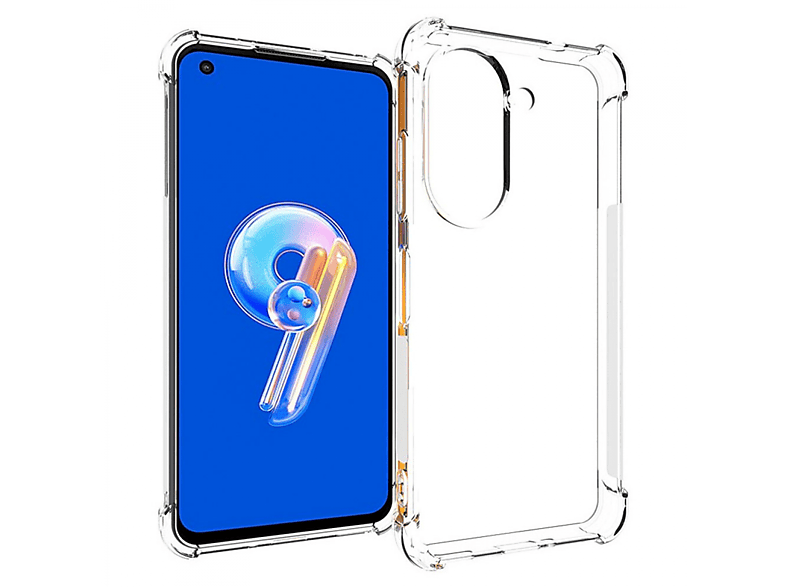 CASEONLINE Shockproof, Backcover, Asus, Zenfone 9, Transparent