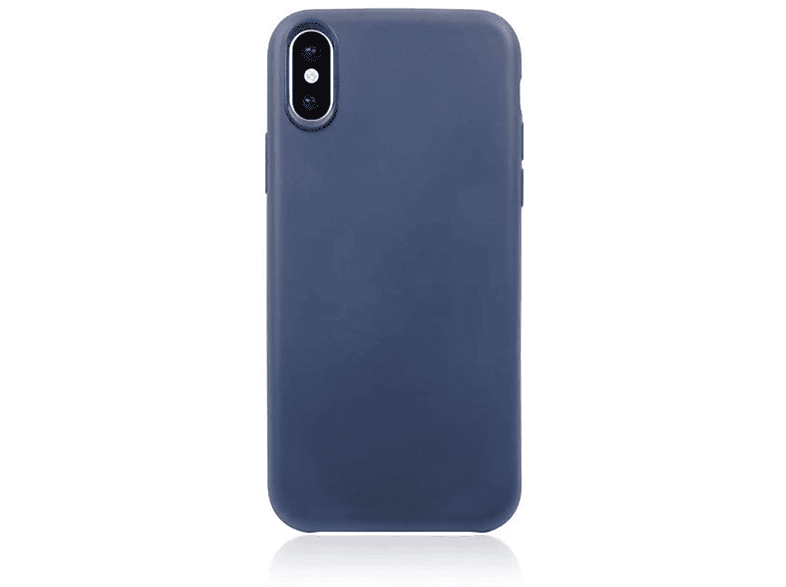 COVERKINGZ Handycase Backcover, aus Apple, Blau X, Silikon, iPhone