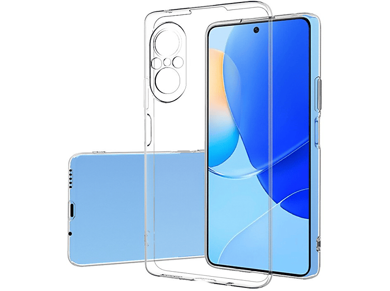COVERKINGZ Handyhülle Case Ultra dünn, Nova Transparent SE, 9 Backcover, Huawei