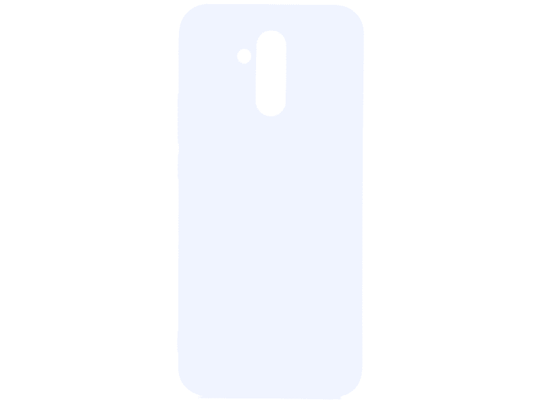 COVERKINGZ Handyhülle Case Ultra dünn, Backcover, Huawei, Mate 20 Lite, Weiß