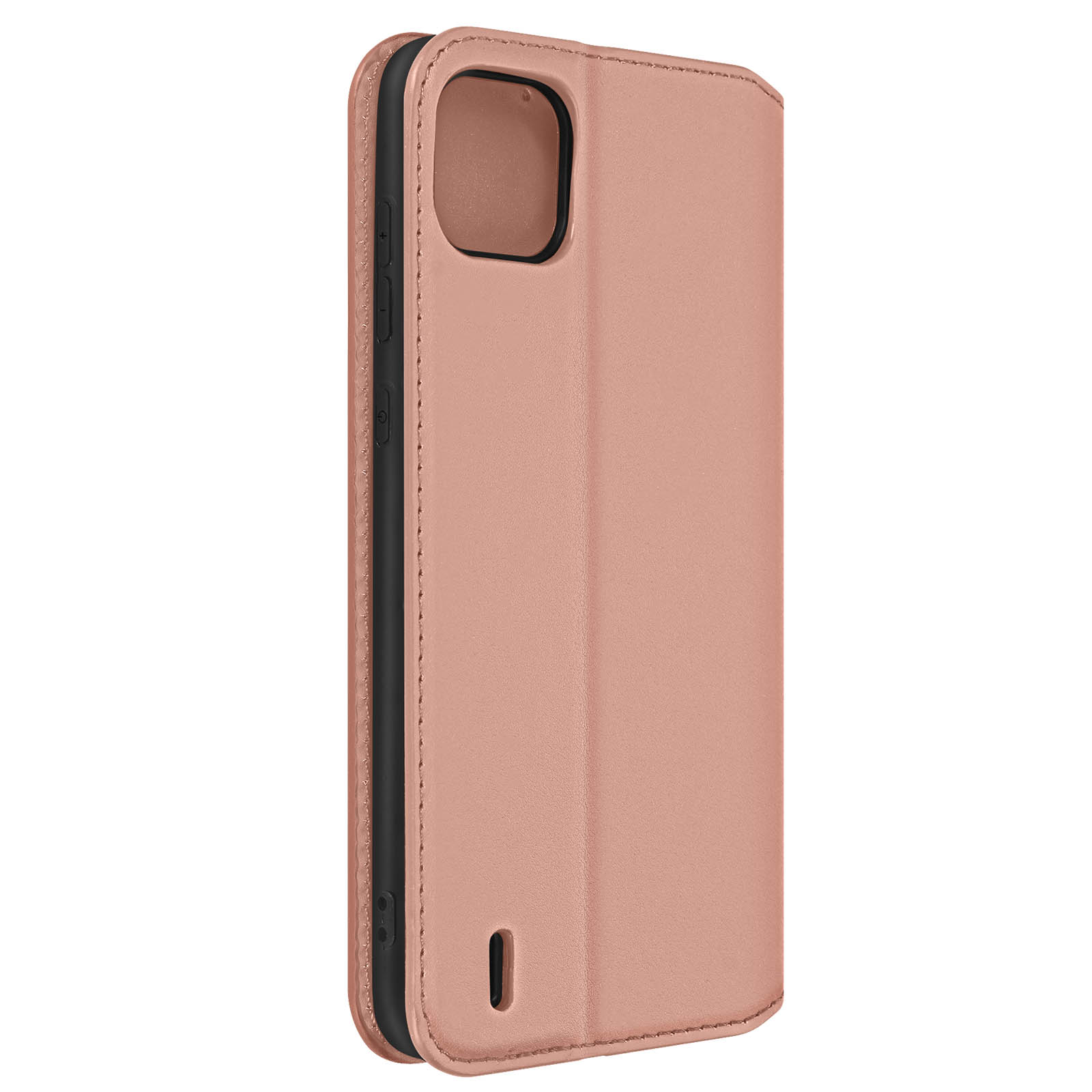 AVIZAR Classic Edition, Backcover mit Wiko, Y82, Bookcover, Magnetklappe Series, Wiko Rosegold