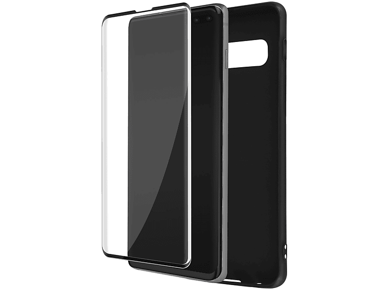 Galaxy Black S10 Backcover, Schwarz Samsung, Series, Plus, Pack AVIZAR