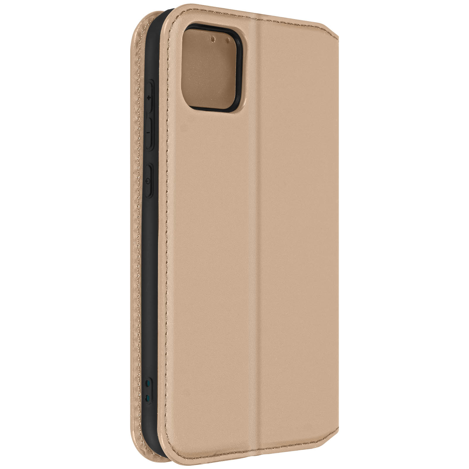 Backcover AVIZAR Bookcover, Y52, Wiko mit Wiko, Gold Classic Magnetklappe Edition, Series,