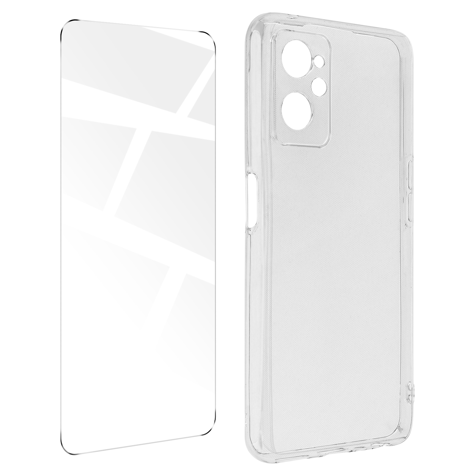 Series, Oppo, Transparent A96, Oppo Backcover, AVIZAR Set