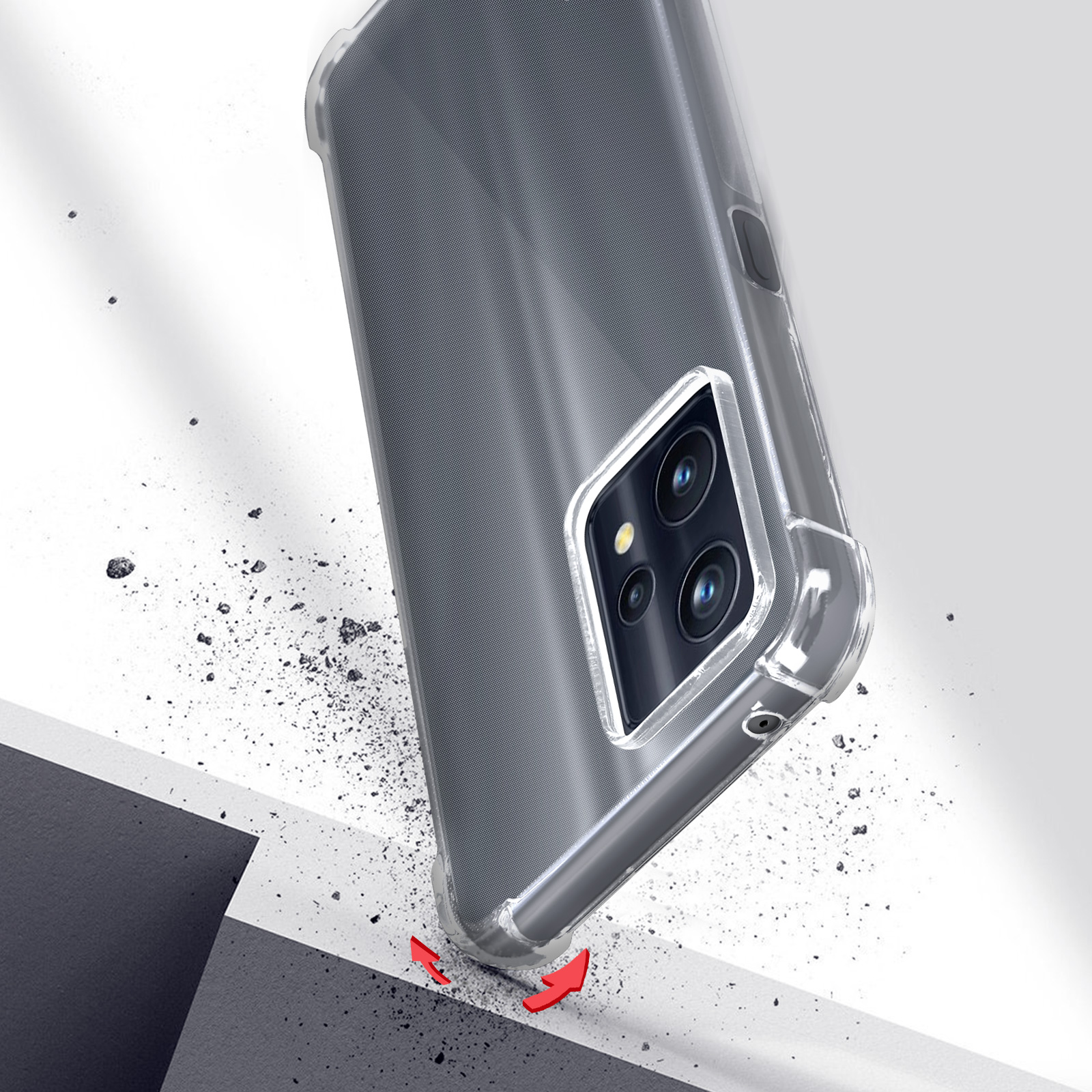 AVIZAR Prems Series, Backcover, 2 OnePlus, CE Nord 5G, Transparent Lite