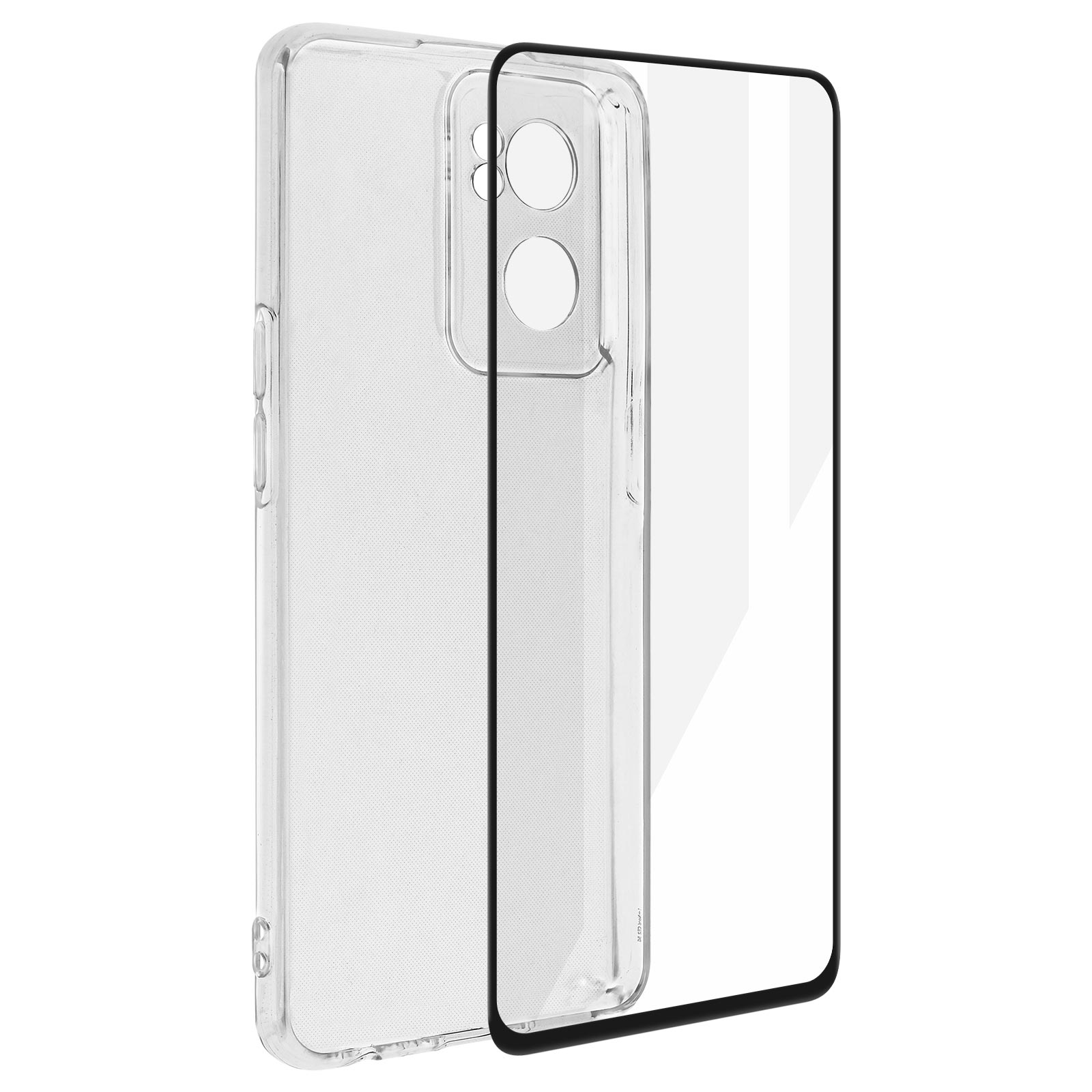 CE OnePlus, Set 2 Nord AVIZAR Backcover, Schwarz Series, 5G,