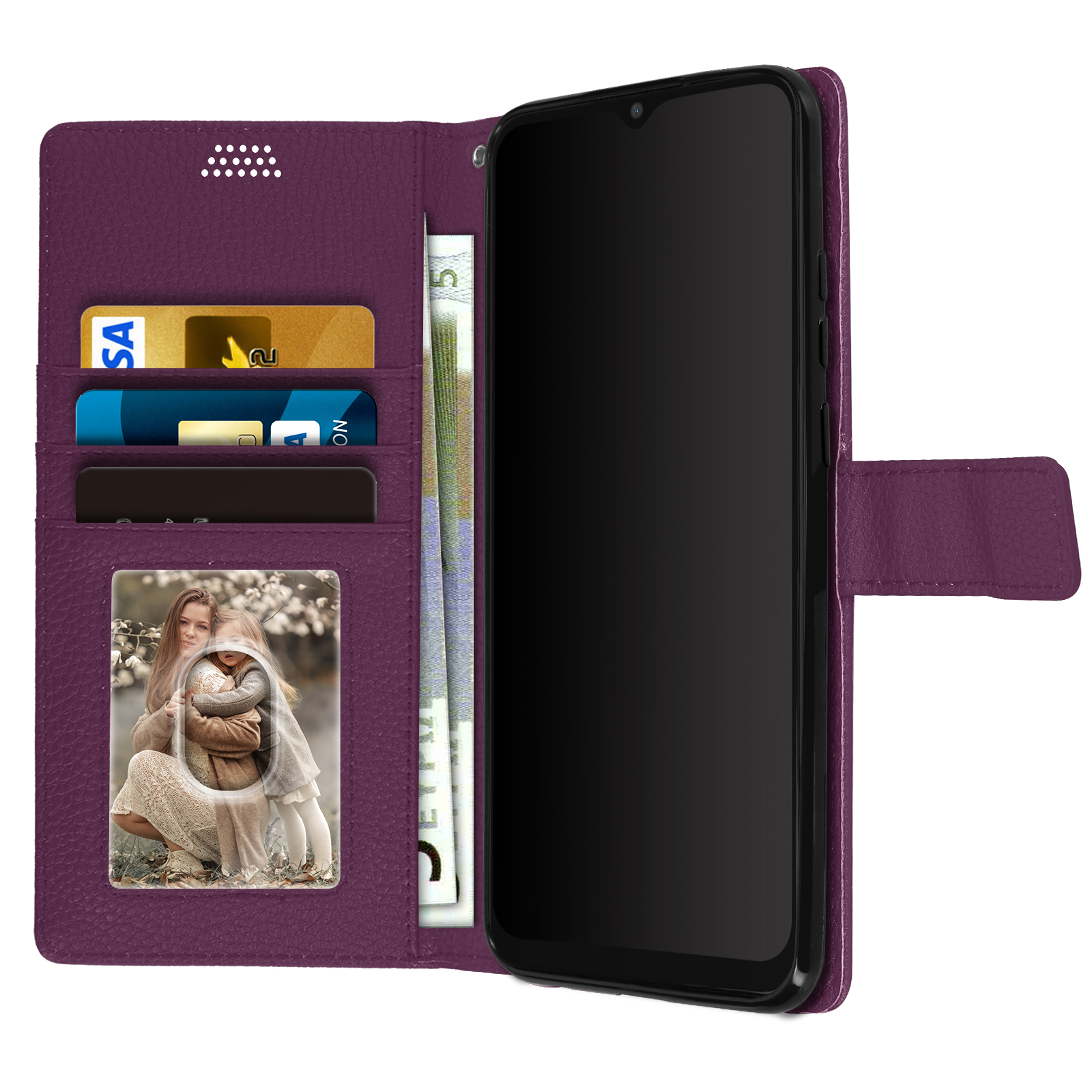A03, AVIZAR Violett Series, Samsung, Galaxy Lenny Bookcover,