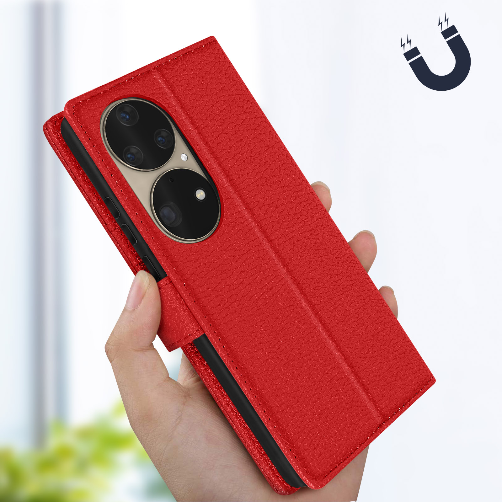 AVIZAR Series, Rot Pro, Bookcover, Huawei, P50 Lenny