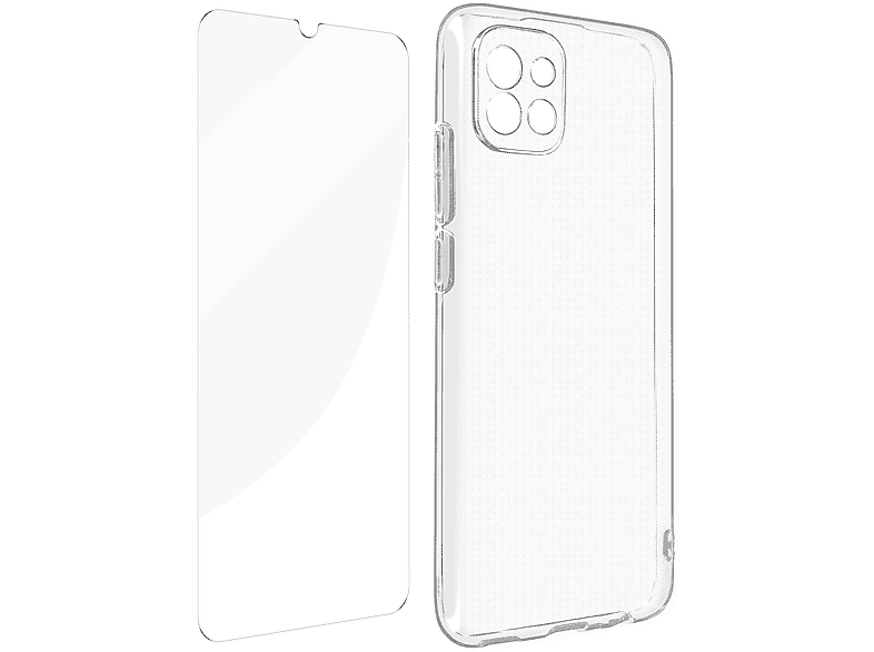 A03, Series, Galaxy Samsung, AVIZAR Transparent Backcover, Set