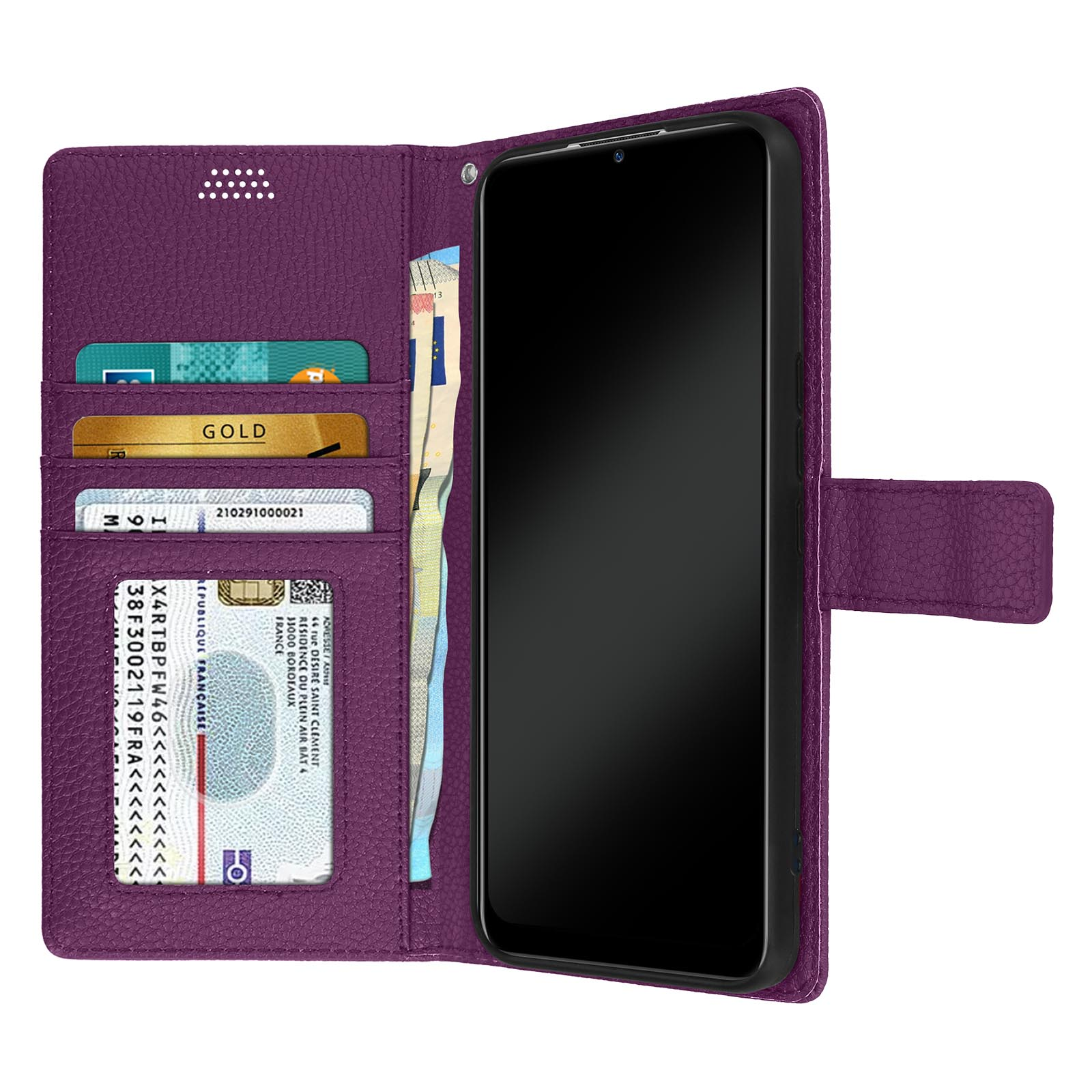 Bookcover, 5G, Lenny TCL, 20R Series, Violett AVIZAR TCL