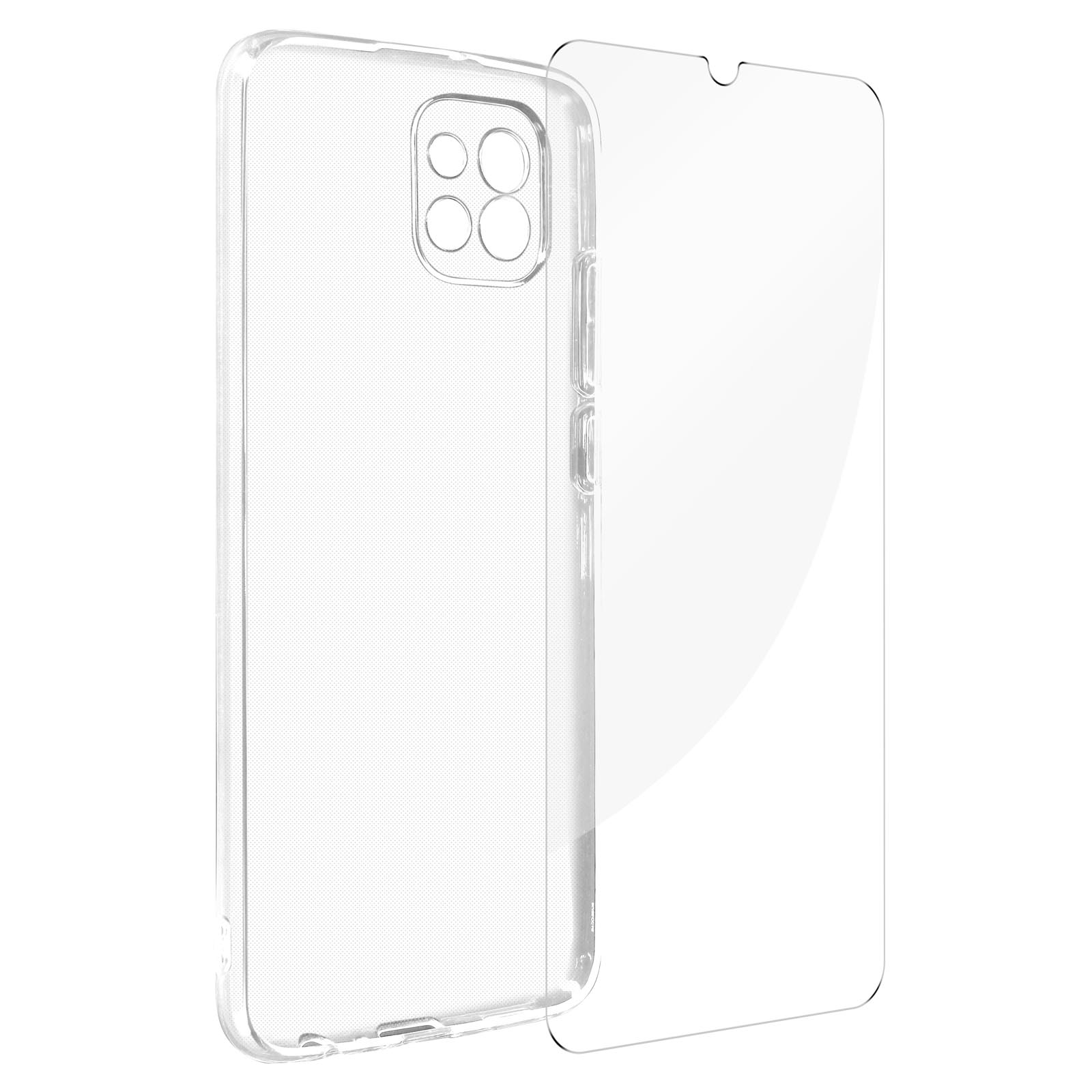 A03, Series, Galaxy Samsung, AVIZAR Transparent Backcover, Set
