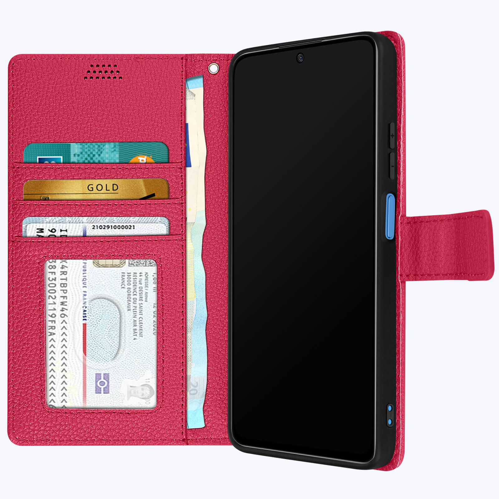 AVIZAR Lenny Series, Xiaomi, Pro Note Rosa Redmi 5G, Bookcover, 11