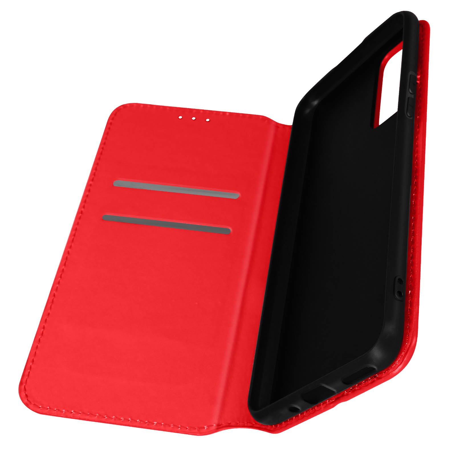 AVIZAR Oppo, Backcover Magnetklappe mit Series, Oppo X5, Find Bookcover, Rot Edition, Classic