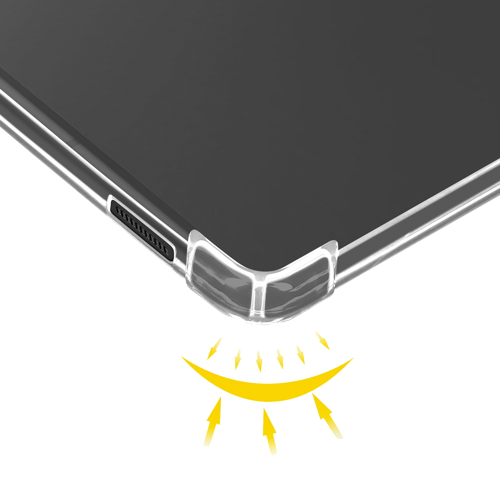 Series Transparent Samsung Refined Backcover Silikongel, Schutzhüllen für AVIZAR