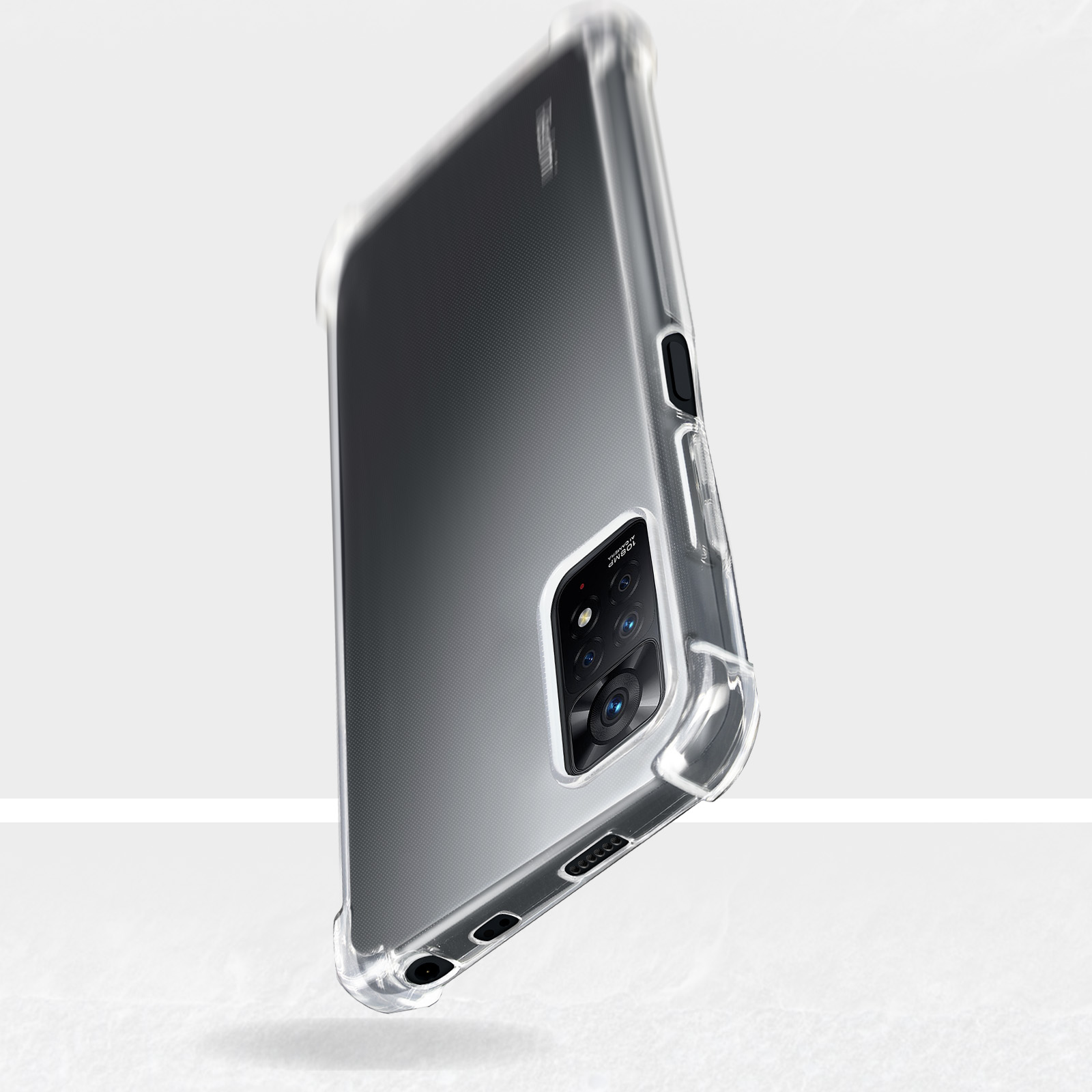 Transparent Note Backcover, Redmi Bumper Xiaomi, AKASHI 5G, Pro 11 Series,