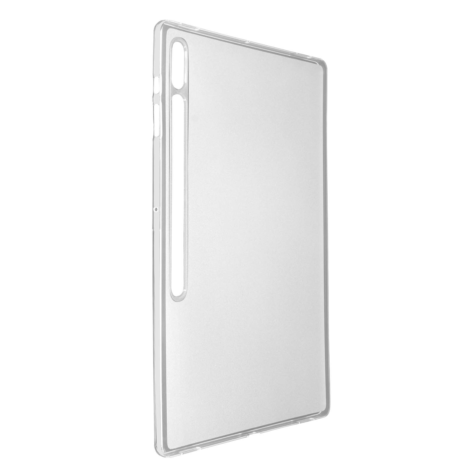 Transparente Tablet-Hülle.