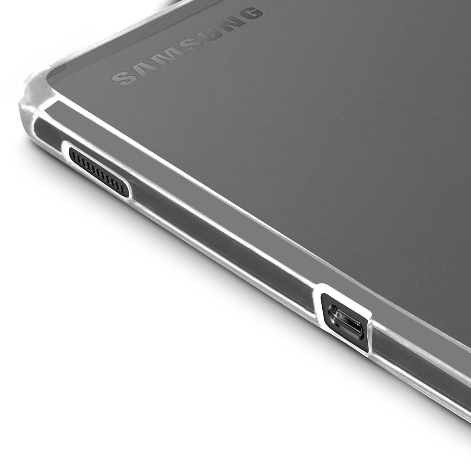 AVIZAR Gelhülle Series Silikongel, Weiß für Samsung Backcover Schutzhüllen
