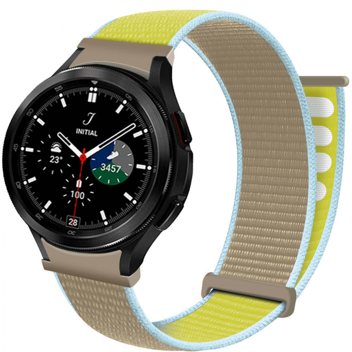 CASEONLINE Nylon, Smartband, Samsung, Galaxy (46mm), 4 Camel Classic Watch