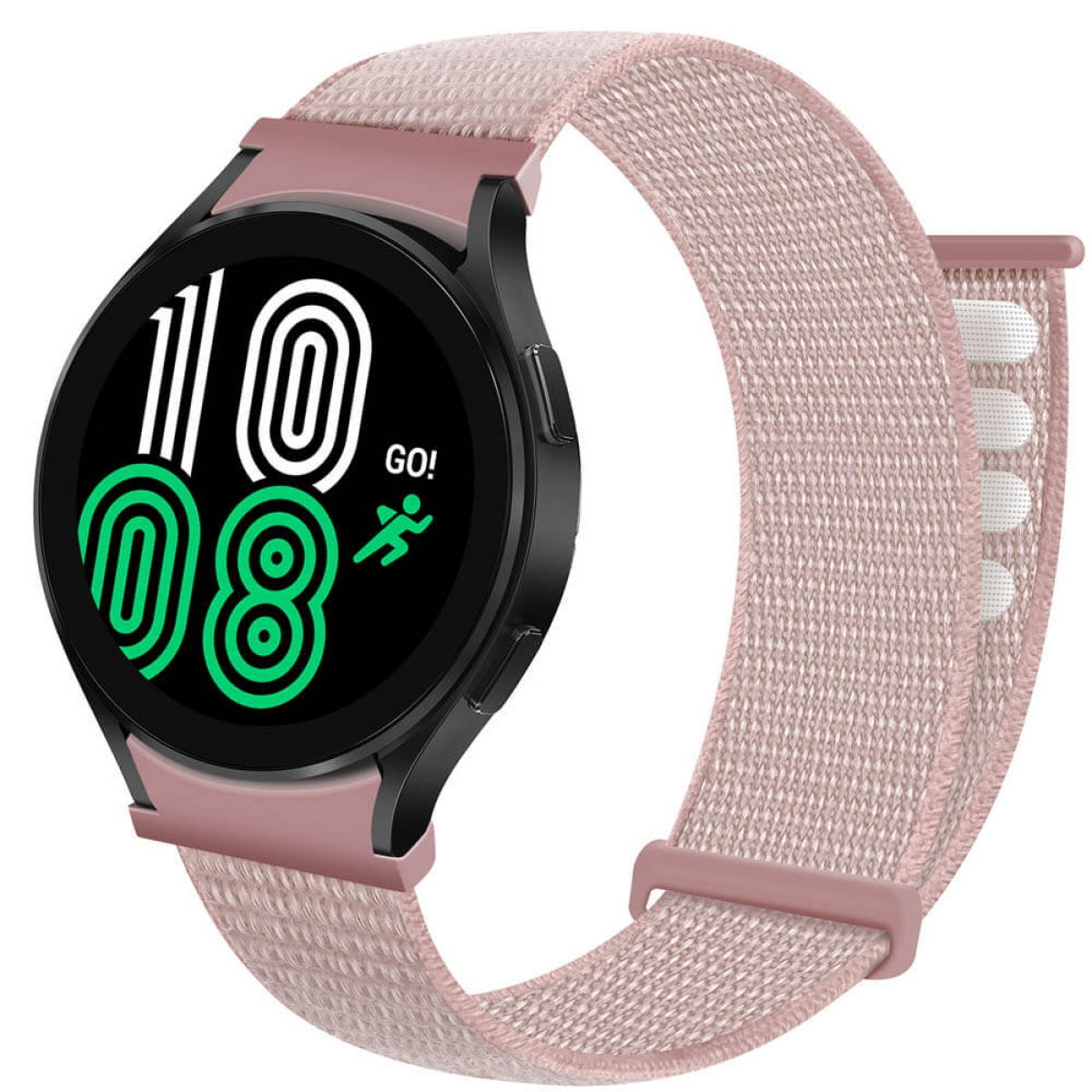 CASEONLINE Nylon, Smartband, Samsung, Galaxy Rose (40mm), Pink 4 Watch