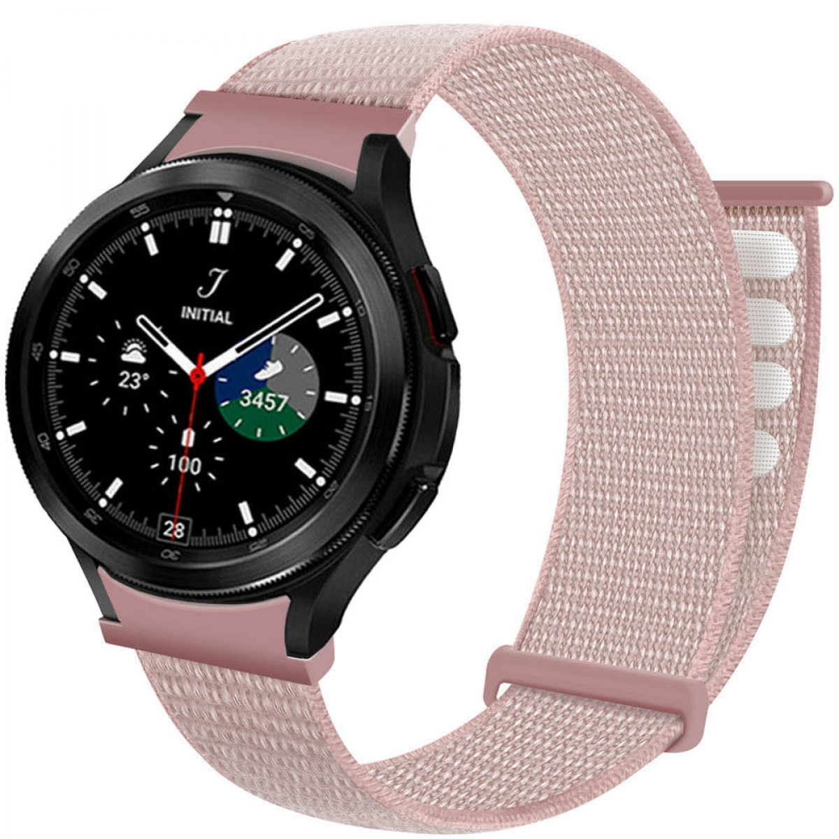4 Rose Watch Classic Galaxy (42mm), Smartband, Pink CASEONLINE Samsung, Nylon,