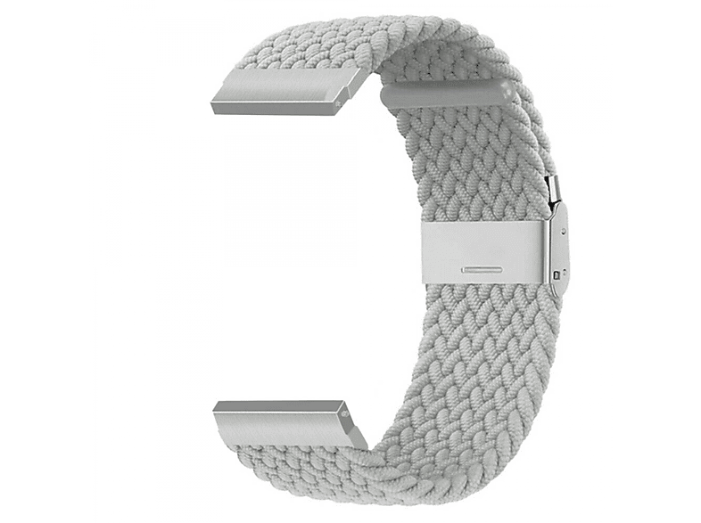 CASEONLINE Braided, Ersatzarmband, Samsung, Galaxy Watch 4 Classic (42mm), Stone