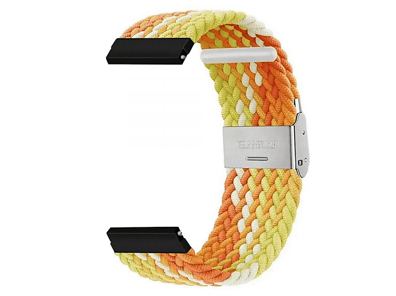 Garmin, Gradient VivoActive orange CASEONLINE Garmin Geflochten, 5, Ersatzarmband,