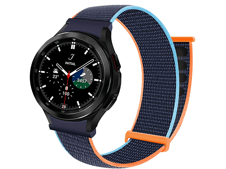 Smartband, (46mm), Navy CASEONLINE Samsung, Deep Watch Galaxy Nylon, 4 Classic
