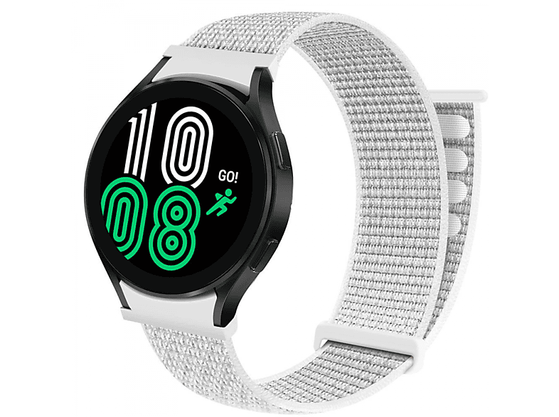 Smartband, 4 Watch Summit White Nylon, (44mm), Galaxy CASEONLINE Samsung,