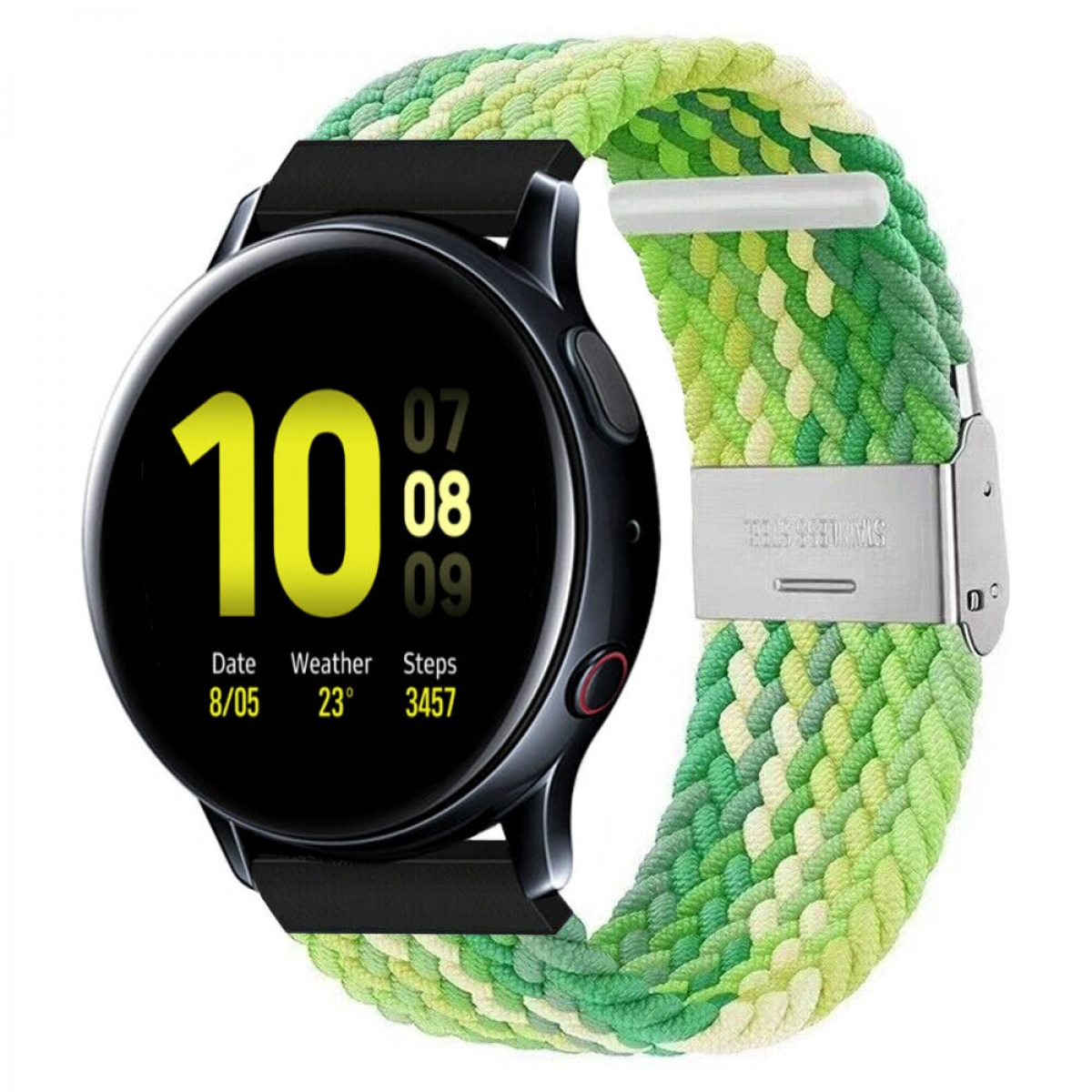 CASEONLINE Gradient Samsung, 2, Galaxy green Sportarmband, Braided, Active Watch