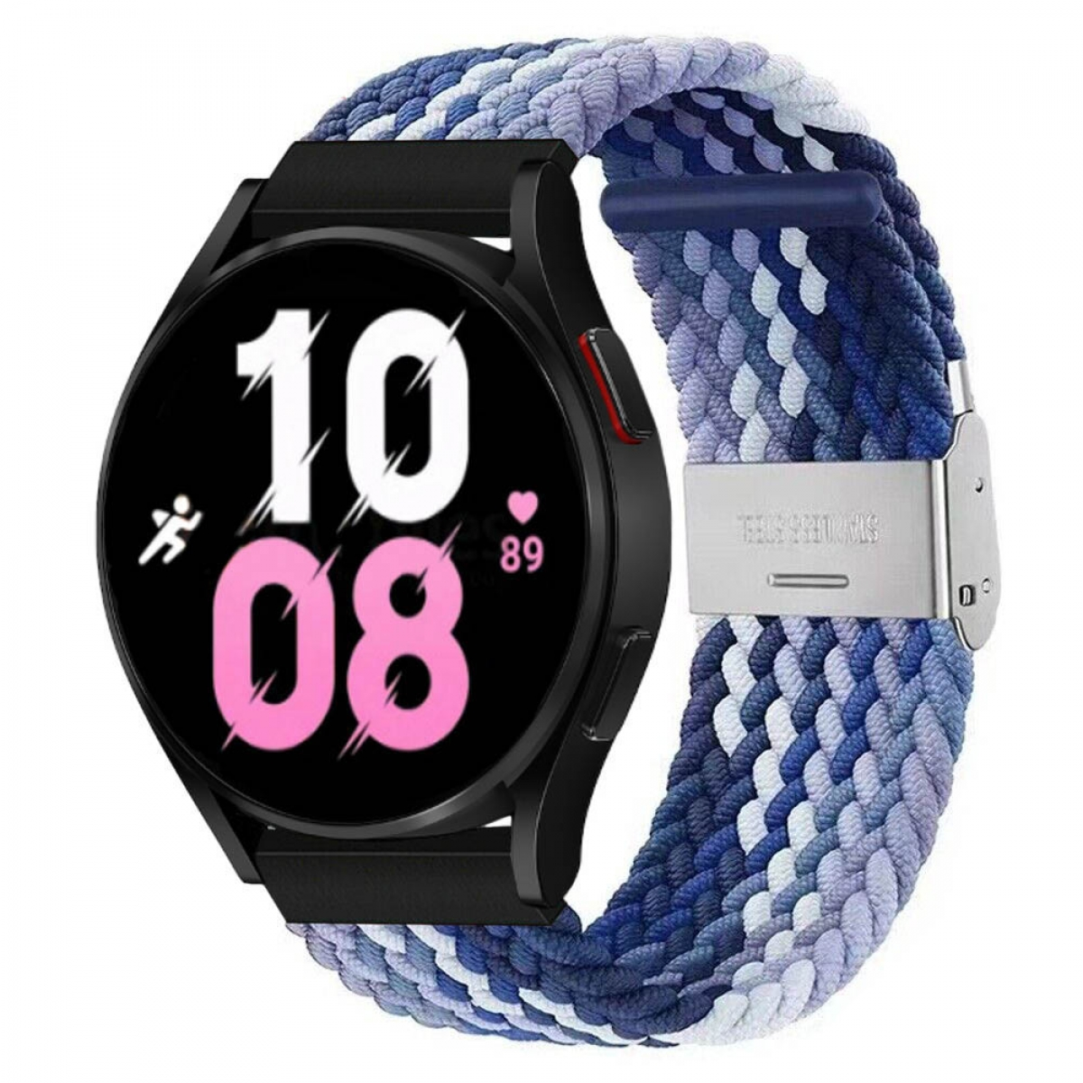 Gradient blue Watch Sportarmband, Braided, CASEONLINE (40mm), Samsung, 5 Galaxy