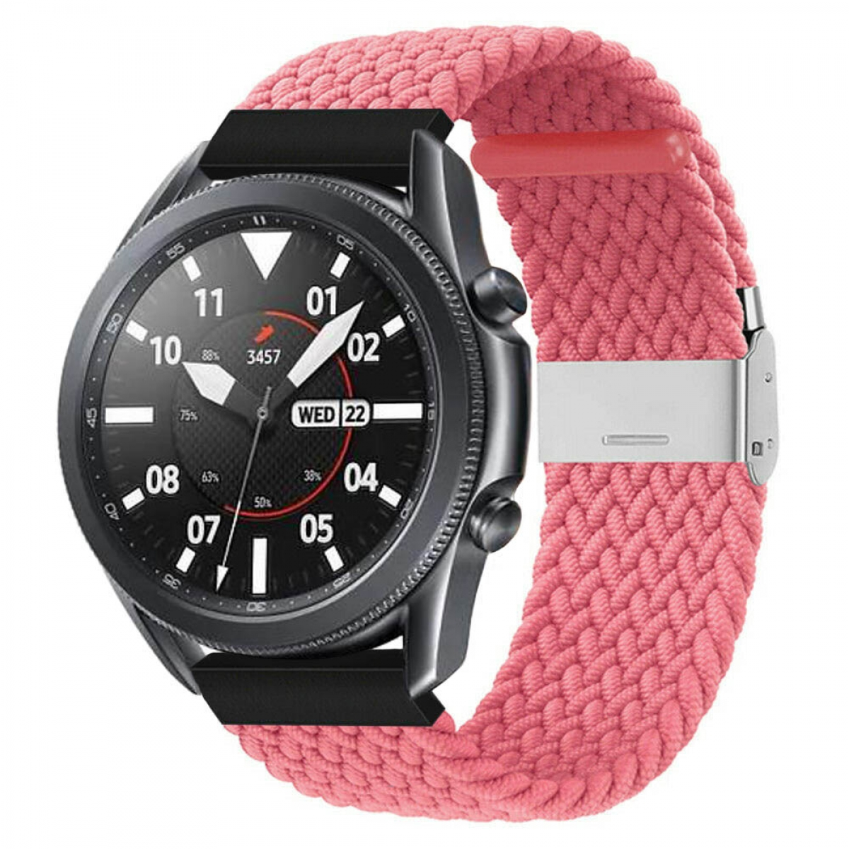 (41mm), Galaxy Sportarmband, Samsung, Braided, Rot 3 CASEONLINE Watch