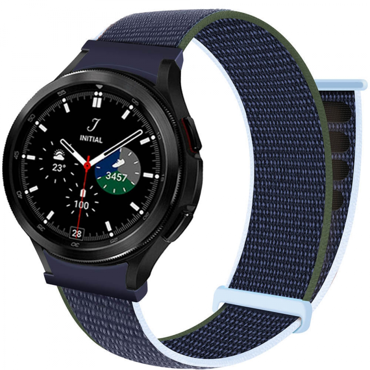 CASEONLINE Nylon, Smartband, Samsung, Galaxy 4 (42mm), Classic Watch Abyss