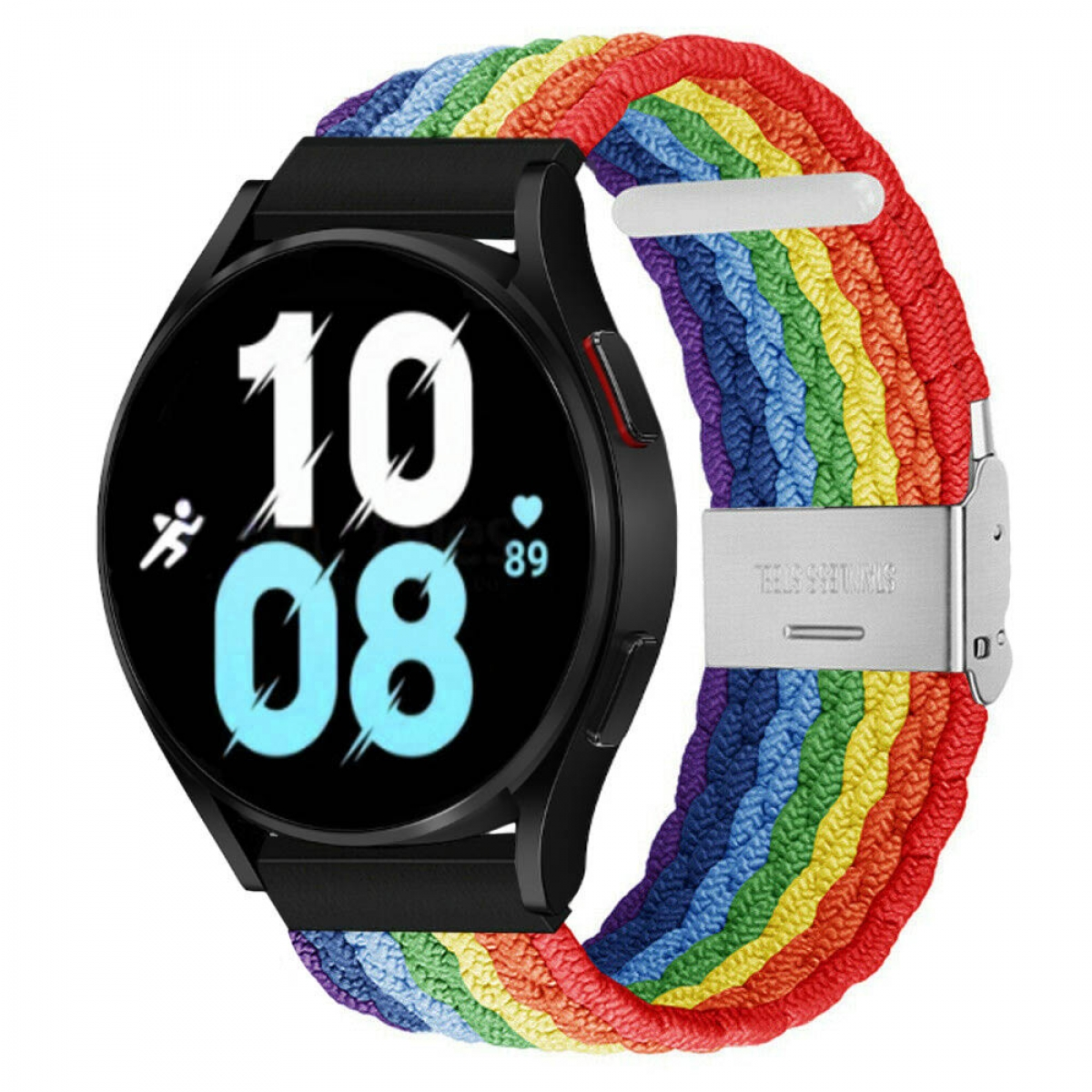 Sportarmband, CASEONLINE Watch 5 Pride (44mm), Galaxy Samsung, Braided,