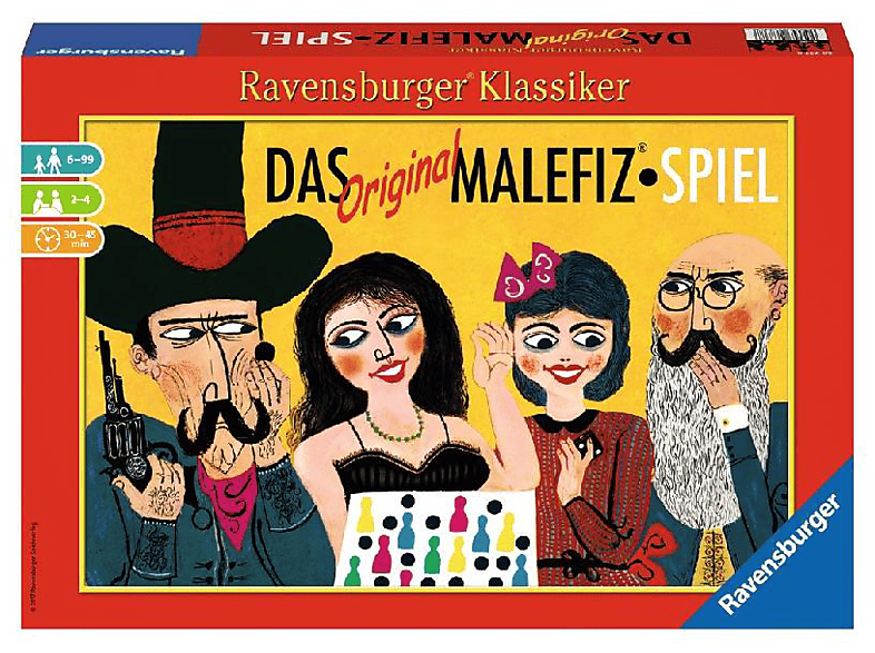 Gesellschaftsspiel Original RAVENSBURGER Malefiz®-Spiel