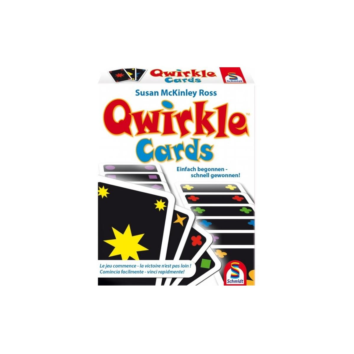 SPIELE SCHMIDT Kartenspiel QWIRKLE CARDS