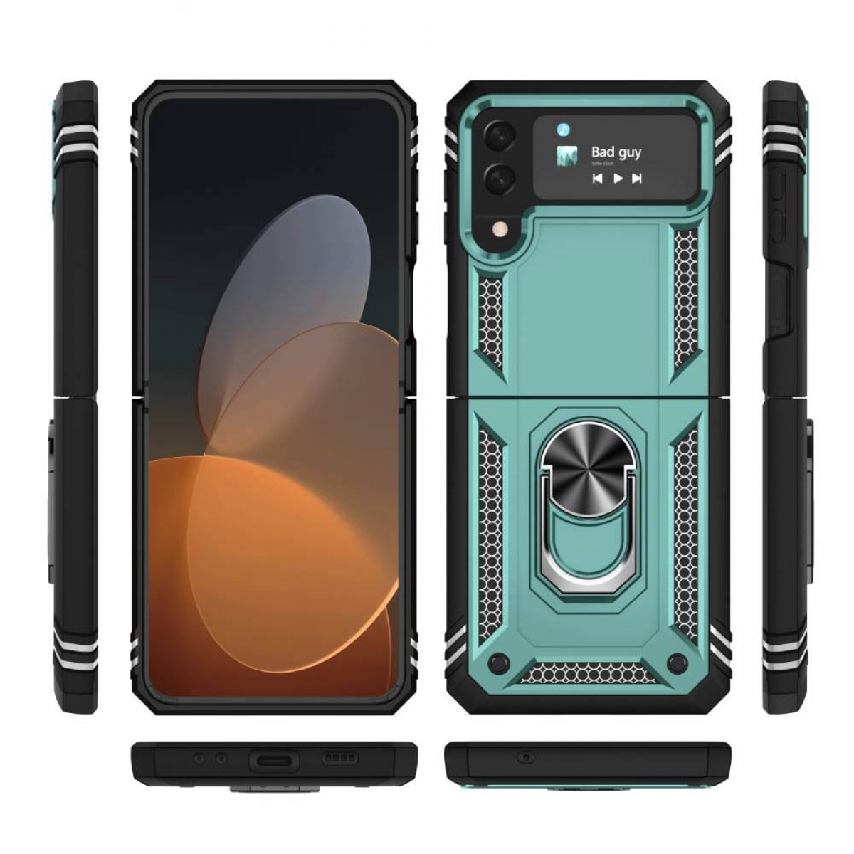 4, CASEONLINE Minze Backcover, Galaxy Flip Samsung, Sergeant, Z