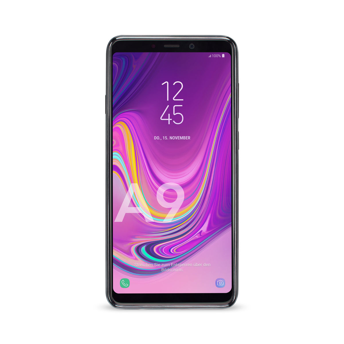 ARTWIZZ TPU A9 Samsung, Schwarz Card Case, Backcover, Galaxy (2018),