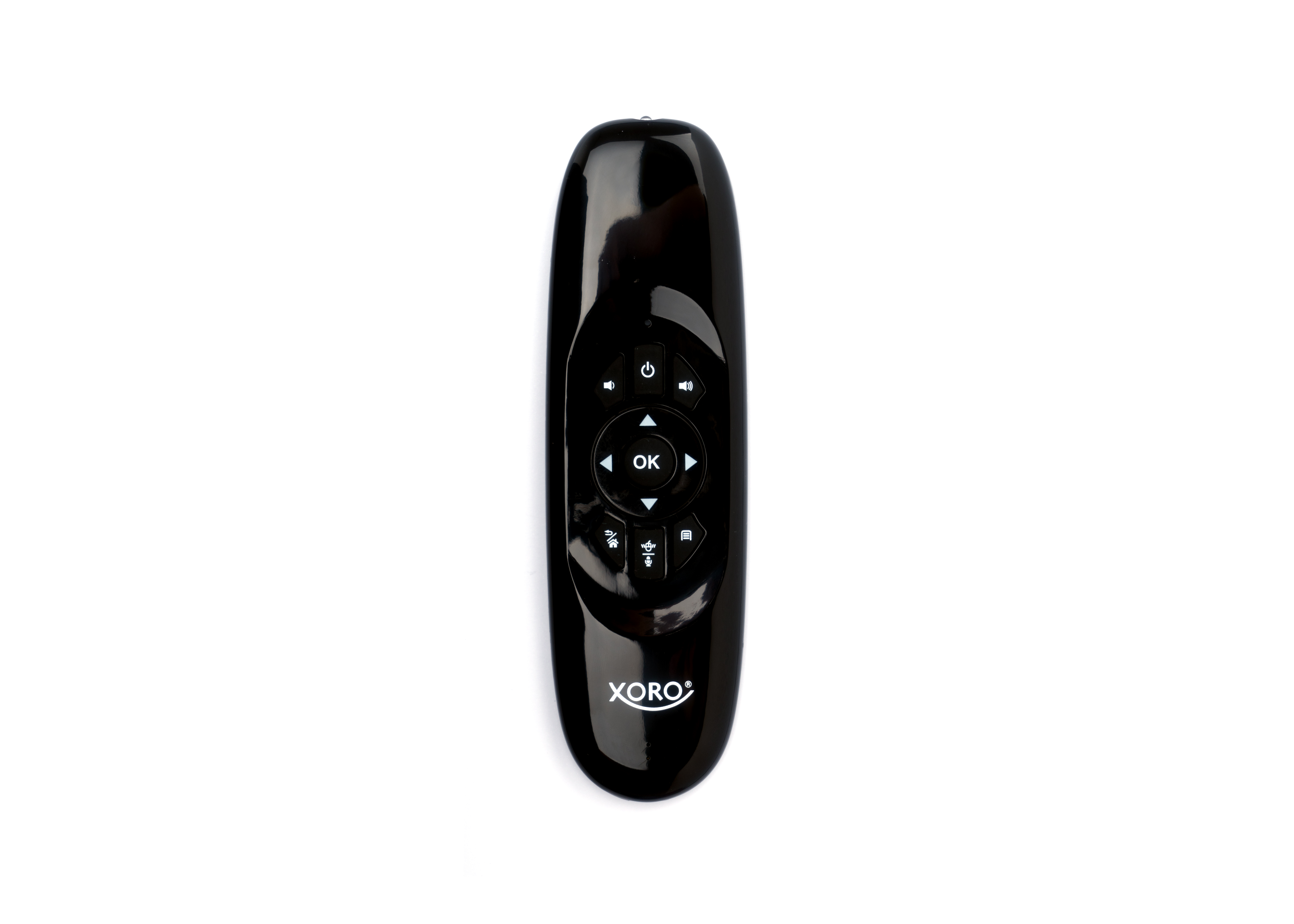 Gyroskop Air Mouse integriertem AMW XORO 100 Kabellose Mouse 2,4 XORO GHz Air Tastatur Akku Mikrofon Sensor QWERTZ