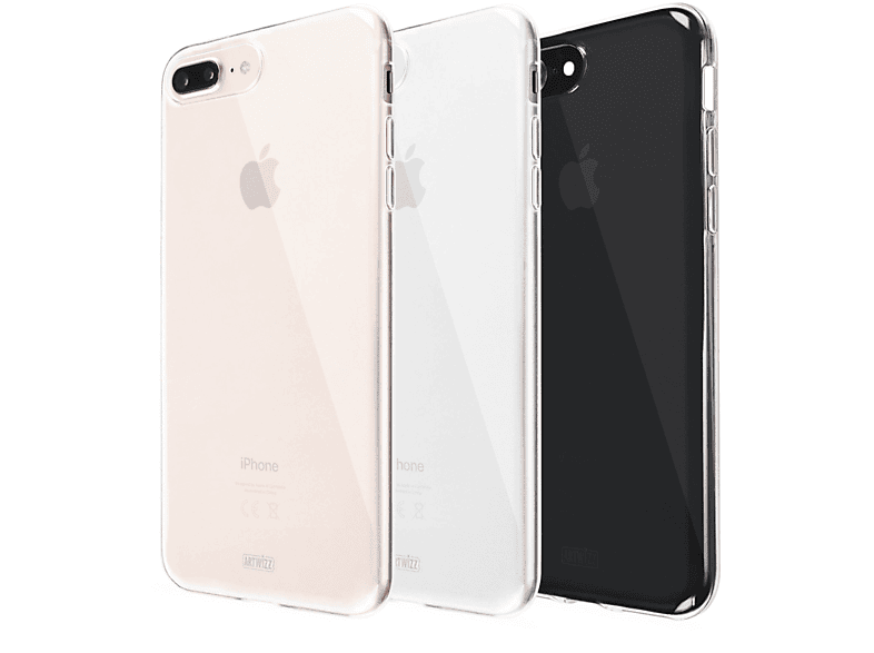 Plus, iPhone Apple, / ARTWIZZ Backcover, 8 7 iPhone NoCase, Plus Transparent